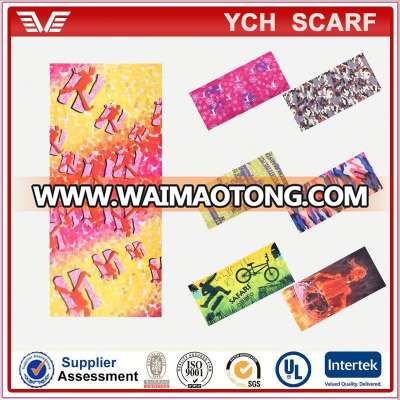 Custom made Head Wrap Scarf Sweat seamless tube bandana for men