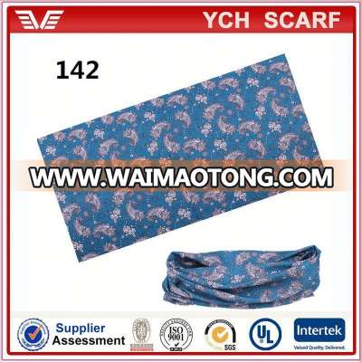 polyester neck seamless tube scarf