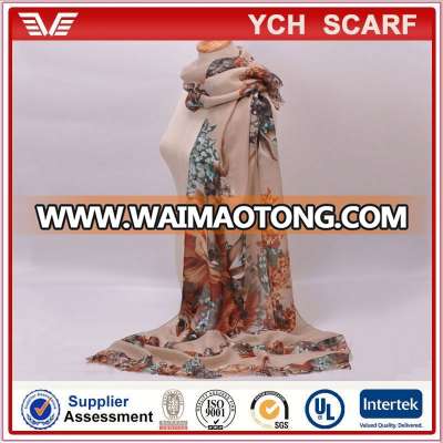 No MOQ custom digital print sublimation scarf