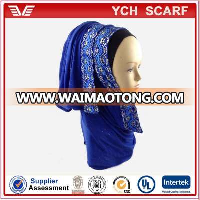 Pure Color Viscose hijab tube turban