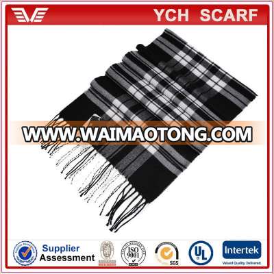 Winter season soft handfeel pashmina check scarf