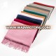 Factory wholesale solid color winter wraps cashmere shawls pashmina fashion scarf