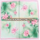 wholesale China factory printing flower well design silk square scarf