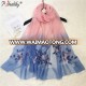 fashion design gradient ramp women high quality soft scarf hijab